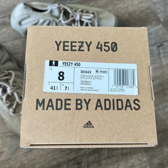 New! YEEZY 450 ID1623 STOFLA, Authentic - Picture 14 of 14